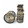 Used DW 5 Piece Design Series Acrylic Clear Drum Kit Clear