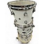 Used DW 5 Piece Design Series Arctic White Drum Kit Arctic White