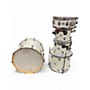 Used DW 5 Piece Design Series Classic White Drum Kit Classic White