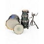 Used DW Used DW 5 Piece Design Series Satin sage metallic Drum Kit Satin sage metallic