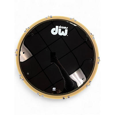 Used DW 5 Piece Maple Standard Green Sparkle Drum Kit