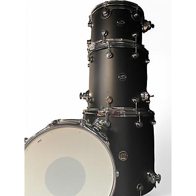 Used DW 5 Piece Performance Series Charcoal Black Metallic Drum Kit