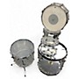 Used DW 5 Piece Performance Series Clear Drum Kit Clear
