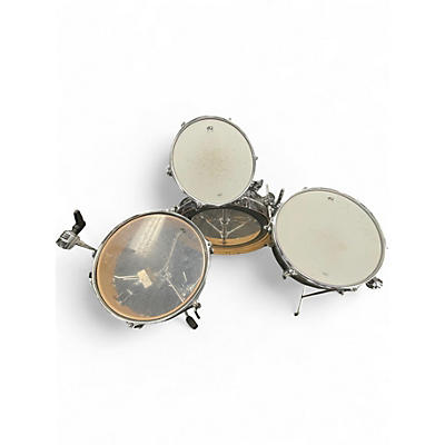 Used DW 5 Piece Performance Series Low Pro Travel BLACK DIAMOND Drum Kit