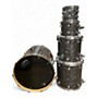 Used DW 5 Piece Performance Series Silver Oyster Pearl Drum Kit Silver Oyster Pearl