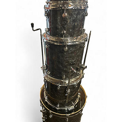 Used DW 5 Piece Performance Series black Drum Kit