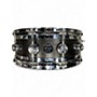 Used DW 5.5X14 Collector's Series Exotic Maple Mahogany Top Edge Snare Charcoal Drum Charcoal 10