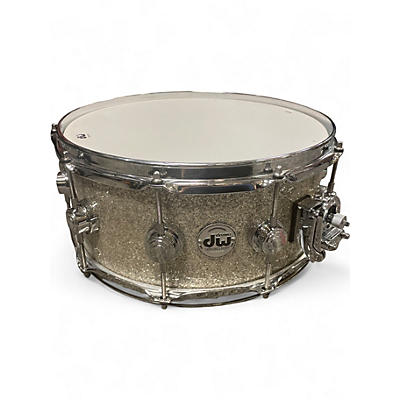 Used DW 5.5X14 Collector's Series Maple Snare Broken Glass Drum