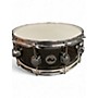 Used DW 5.5X14 Collector's Series Snare black nickle over brass Drum black nickle over brass 10