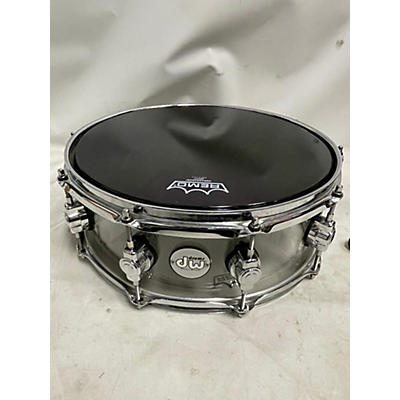 DW Used DW 5.5X14 Design Series Acrylic Snare Drum Clear