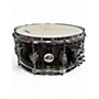 Used DW 5.5X14 Design Series Snare Silver Drum Silver 10
