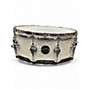 Used DW 5.5X14 Performance Series Snare Pearl White Drum Pearl White 10