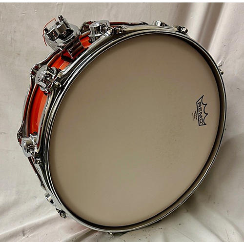 DW Used DW 5.5X14 SSC Collector's Snare Drum Tangerine tangerine 10