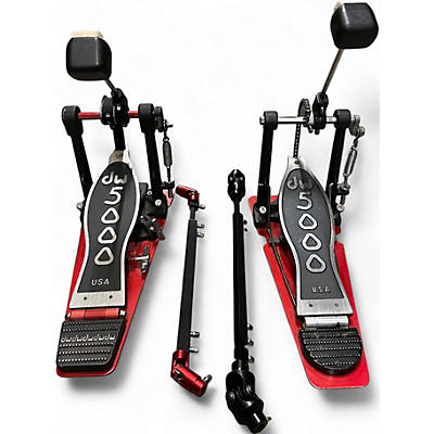 DW Used DW 5000 Series Double Double Bass Drum Pedal