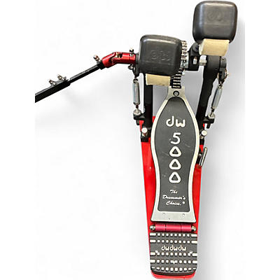 Used DW 5000 Series Double Double Bass Drum Pedal