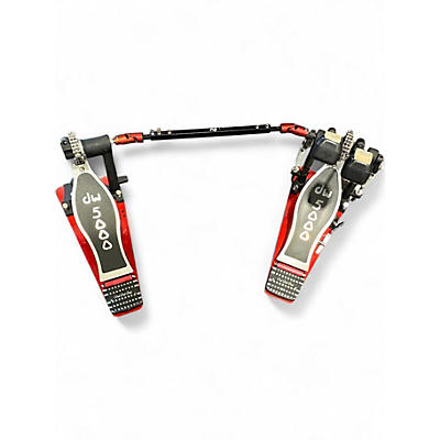 Used DW 5000 Series Double Double Bass Drum Pedal