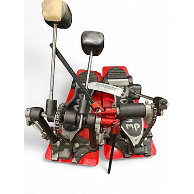 Used DW 5000 Series Double Double Bass Drum Pedal