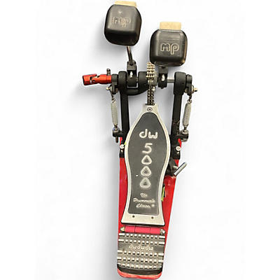 Used DW 5000 Series Double Double Bass Drum Pedal