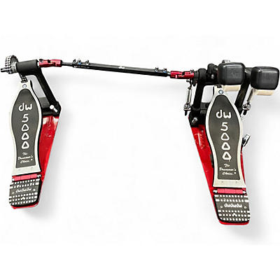 Used DW 5000 Series Double Double Bass Drum Pedal
