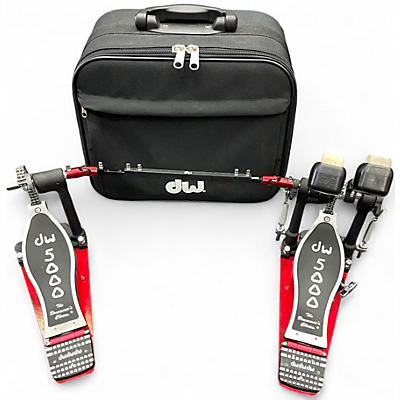 Used DW 5000 Series Double Double Bass Drum Pedal