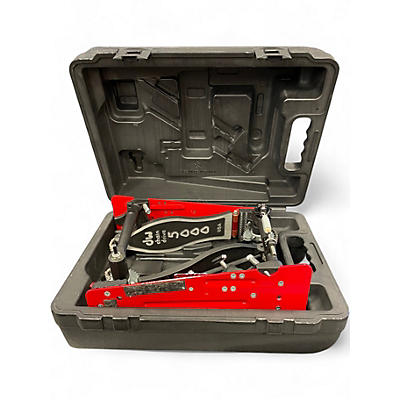 Used DW 5000 Series Double Double Bass Drum Pedal