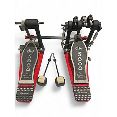 Used DW 5000 Series Double Double Bass Drum Pedal