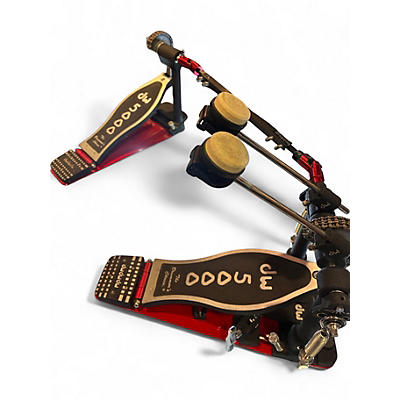 Used DW 5000 Series Double Double Bass Drum Pedal