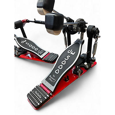 Used DW 5000 Series Double Double Bass Drum Pedal