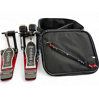 Used DW 5000 Series Double Double Bass Drum Pedal