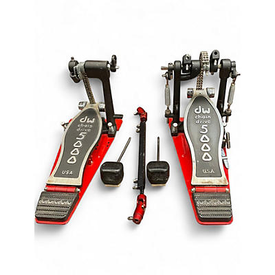 Used DW 5002AD3 Accelerator Double Double Bass Drum Pedal