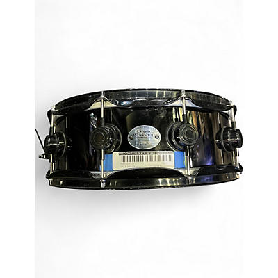 Used DW 5X14 Black Nickel Over Brass Black Drum