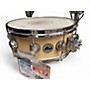 Used DW Used DW 5X14 Collector's Series Maple Snare Drum Natural Natural 8