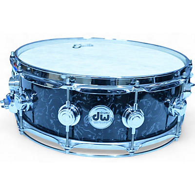 Used DW 5X14 Collector's Series Snare BLACK VELVET Drum