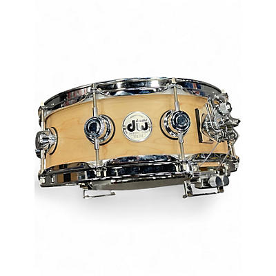 Used DW 5X14 Collector's Series Snare Satin Natural Drum