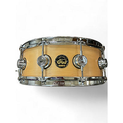 Used DW 5X14 Craviotto Snare Natural Drum