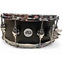 Used DW 5X14 Design Series Snare Satin Black Drum Satin Black 8
