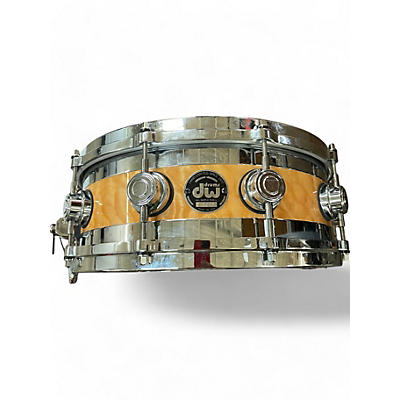 Used DW 5X14 Edge Snare Natural Drum