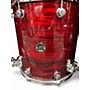 Used DW 6 Piece Performance Series Antique Ruby Oyster Drum Kit Antique Ruby Oyster