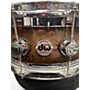 Used DW 6.5X14 Collector's Series Exotic Edge Snare Mapa Burl Candy Burst Drum Mapa Burl Candy Burst 15