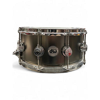 Used DW 6.5X14 Collectors Series Satin Brass F Drum