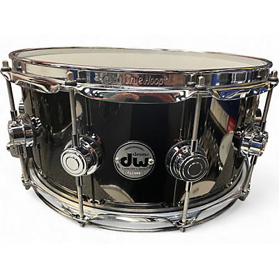 Used DW 6.5X14 Collector's Series Snare BLACK NICKLE Drum
