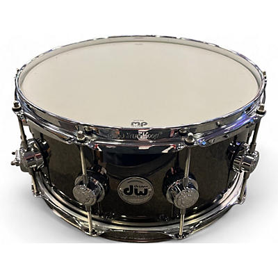 Used DW 6.5X14 Collector's Series Snare Black Nickel Drum