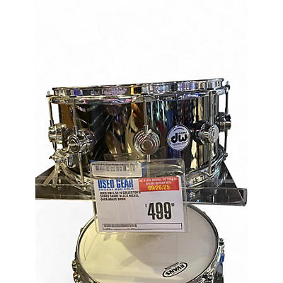 Used DW 6.5X14 Collector's Series Snare Black Nickel Over Brass Drum