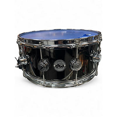Used DW 6.5X14 Collector's Series Snare Black Nickel over Brass Drum