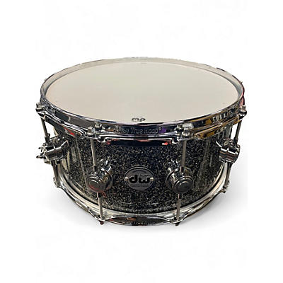 Used DW 6.5X14 Collector's Series Snare Maple VLT Silver Sparkle Drum