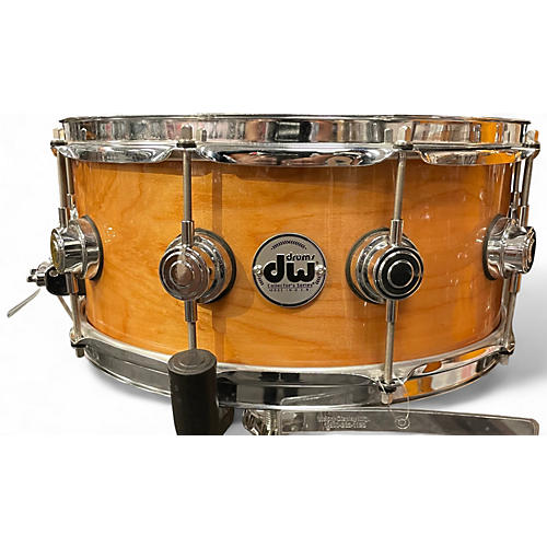 Used DW 6.5X14 Collector's Series Snare Natural Drum Natural 15