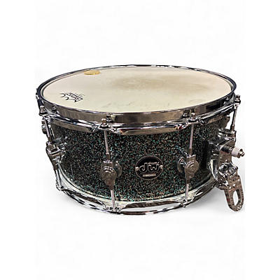 Used DW 6.5X14 Collector's Series Snare Ocean Gallaxy Drum