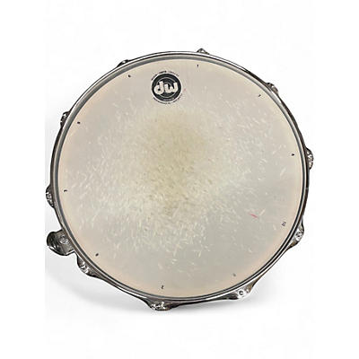 Used DW 6.5X14 Collector's Series Snare black oyster glass Drum