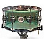 Used DW 6.5X14 Design Series Acrylic Snare Sea Glass Drum Sea Glass 15
