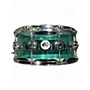 Used DW 6.5X14 Design Series Acrylic Snare Sea Glass Drum Sea Glass 15